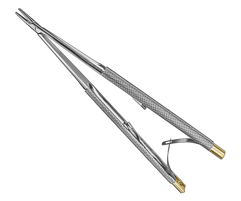 CASTROVIEJO, micro needle holder Manufacturers, Suppliers, Sialkot, Pakistan