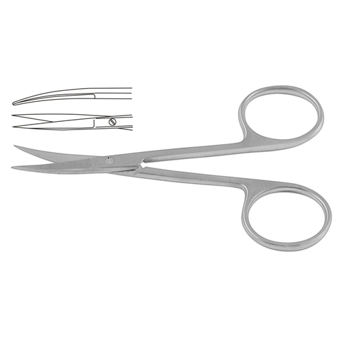 Iris Scissor Curved Manufacturers, Exporters, Sialkot, Pakistan